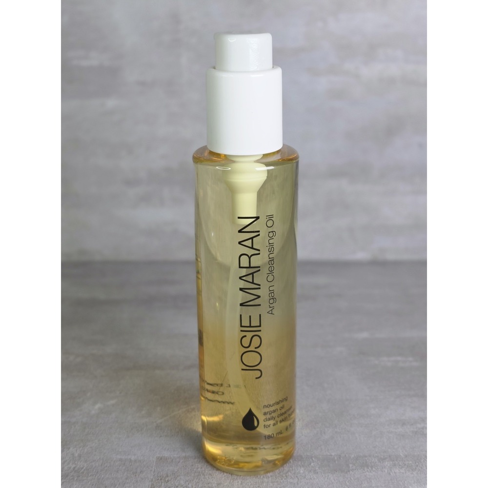 Josie Maran Nourishing Argan Cleansing Oil Daily Facial Cleanser 6 oz NEW